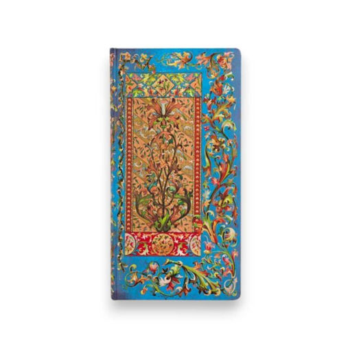 Picture of PAPERBLANKS SLIM LINED FLORENTINE CASCADE DELPHINE NOTEBOOK